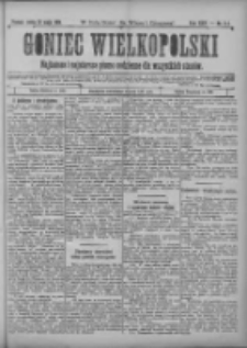 Goniec Wielkopolski: najtańsze i najstarsze pismo codzienne dla wszystkich stan&oacute;w 1901.05.15 R.25 Nr111