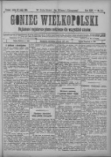 Goniec Wielkopolski: najtańsze i najstarsze pismo codzienne dla wszystkich stanów 1901.05.15 R.25 Nr111