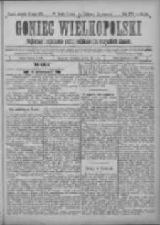 Goniec Wielkopolski: najtańsze i najstarsze pismo codzienne dla wszystkich stan&oacute;w 1901.05.19 R.25 Nr114
