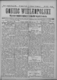 Goniec Wielkopolski: najtańsze i najstarsze pismo codzienne dla wszystkich stan&oacute;w 1901.05.23 R.25 Nr117