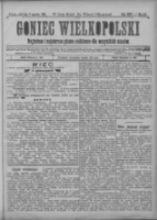 Goniec Wielkopolski: najtańsze i najstarsze pismo codzienne dla wszystkich stan&oacute;w 1901.06.02 R.25 Nr125
