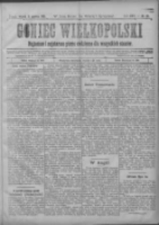 Goniec Wielkopolski: najtańsze i najstarsze pismo codzienne dla wszystkich stan&oacute;w 1901.06.11 R.25 Nr131