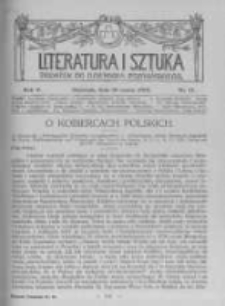 Literatura i Sztuka. Dodatek do Dziennika Poznańskiego. 1913 R.5 nr11