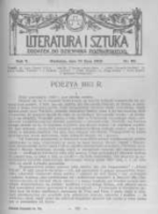 Literatura i Sztuka. Dodatek do Dziennika Poznańskiego. 1913 R.5 nr28