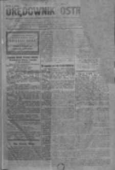 Orędownik Ostrowski: pismo na powiat Ostrowski oraz miast Ostrowa, Odolanowa, Sulmierzyc, Raszkowa i Skalmierzyc 1935.01.01 R.84 Nr1