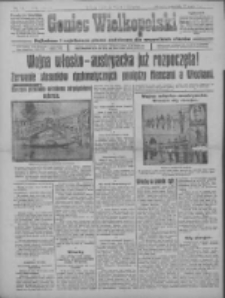 Goniec Wielkopolski: najtańsze i najstarsze pismo codzienne dla wszystkich stan&oacute;w 1915.05.27 R.38 Nr118