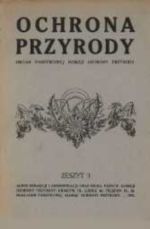 Ochrona Przyrody 1922 Rok 03