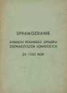 Sprawozdanie Zarządu Polskiego Związku Stowarzyszeń Łowieckich za 1930 rok