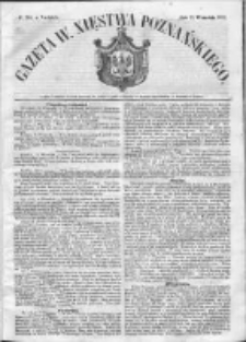 Gazeta Wielkiego Xięstwa Poznańskiego 1852.09.12 Nr214