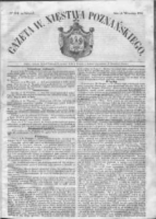 Gazeta Wielkiego Xięstwa Poznańskiego 1852.09.14 Nr215