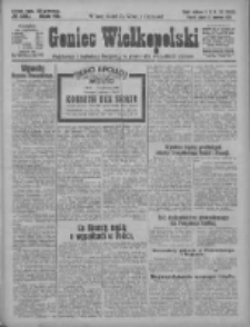 Goniec Wielkopolski: najstarsze i najtańsze pismo codzienne dla wszystkich stanów 1926.06.11 R.49 Nr131