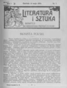 Literatura i Sztuka. Dodatek do Dziennika Poznańskiego. 1909 R.1 nr7