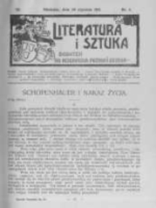 Literatura i Sztuka. Dodatek do Dziennika Poznańskiego. 1911 R.3 nr5
