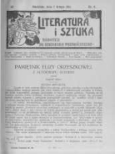 Literatura i Sztuka. Dodatek do Dziennika Poznańskiego. 1911 R.3 nr6