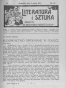 Literatura i Sztuka. Dodatek do Dziennika Poznańskiego. 1911 R.3 nr10