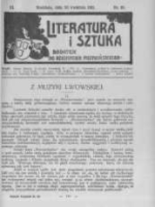 Literatura i Sztuka. Dodatek do Dziennika Poznańskiego. 1911 R.3 nr18