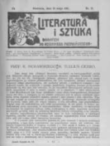 Literatura i Sztuka. Dodatek do Dziennika Poznańskiego. 1911 R.3 nr21