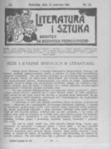 Literatura i Sztuka. Dodatek do Dziennika Poznańskiego. 1911 R.3 nr26