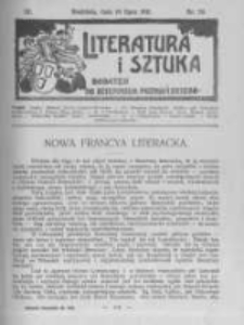 Literatura i Sztuka. Dodatek do Dziennika Poznańskiego. 1911 R.3 nr29