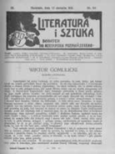 Literatura i Sztuka. Dodatek do Dziennika Poznańskiego. 1911 R.3 nr33