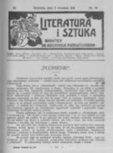 Literatura i Sztuka. Dodatek do Dziennika Poznańskiego. 1911 R.3 nr36
