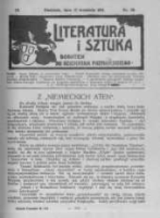 Literatura i Sztuka. Dodatek do Dziennika Poznańskiego. 1911 R.3 nr38