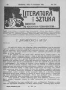 Literatura i Sztuka. Dodatek do Dziennika Poznańskiego. 1911 R.3 nr39