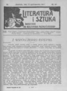 Literatura i Sztuka. Dodatek do Dziennika Poznańskiego. 1911 R.3 nr43
