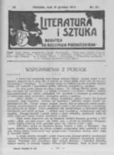 Literatura i Sztuka. Dodatek do Dziennika Poznańskiego. 1911 R.3 nr50