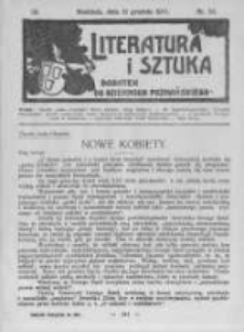 Literatura i Sztuka. Dodatek do Dziennika Poznańskiego. 1911 R.3 nr53