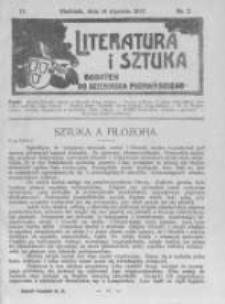 Literatura i Sztuka. Dodatek do Dziennika Poznańskiego. 1912 R.4 nr2