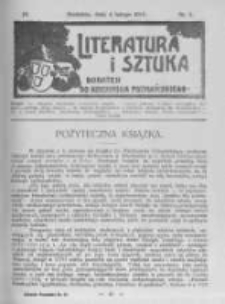 Literatura i Sztuka. Dodatek do Dziennika Poznańskiego. 1912 R.4 nr5