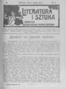Literatura i Sztuka. Dodatek do Dziennika Poznańskiego. 1912 R.4 nr6