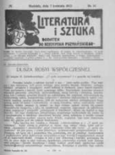 Literatura i Sztuka. Dodatek do Dziennika Poznańskiego. 1912 R.4 nr14