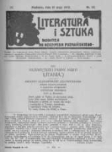 Literatura i Sztuka. Dodatek do Dziennika Poznańskiego. 1912 R.4 nr20