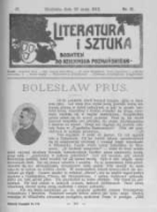 Literatura i Sztuka. Dodatek do Dziennika Poznańskiego. 1912 R.4 nr21