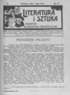 Literatura i Sztuka. Dodatek do Dziennika Poznańskiego. 1912 R.4 nr27