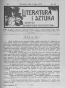 Literatura i Sztuka. Dodatek do Dziennika Poznańskiego. 1912 R.4 nr28