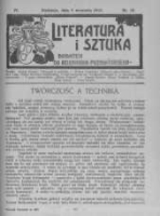 Literatura i Sztuka. Dodatek do Dziennika Poznańskiego. 1912 R.4 nr36