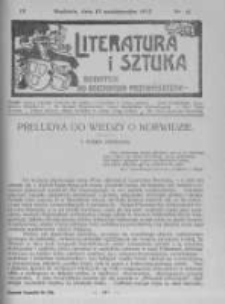 Literatura i Sztuka. Dodatek do Dziennika Poznańskiego. 1912 R.4 nr41