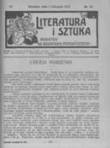 Literatura i Sztuka. Dodatek do Dziennika Poznańskiego. 1912 R.4 nr44