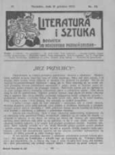 Literatura i Sztuka. Dodatek do Dziennika Poznańskiego. 1912 R.4 nr50