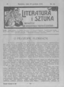 Literatura i Sztuka. Dodatek do Dziennika Poznańskiego. 1912 R.4 nr51
