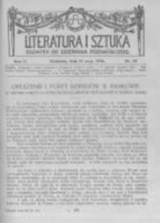 Literatura i Sztuka. Dodatek do Dziennika Poznańskiego. 1914 R.6 nr20