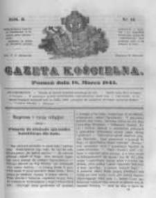 Gazeta Kościelna 1844.03.18 R.2 Nr12