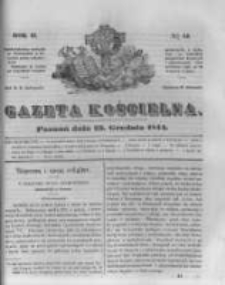 Gazeta Kościelna 1844.12.23 R.2 Nr52