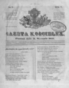 Gazeta Kościelna 1847.01.11 R.5 Nr2