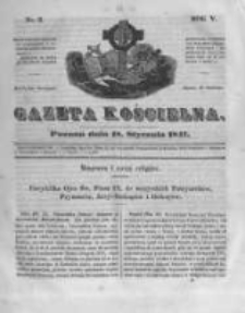 Gazeta Kościelna 1847.01.18 R.5 Nr3