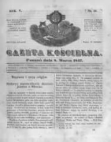 Gazeta Kościelna 1847.03.08 R.5 Nr10