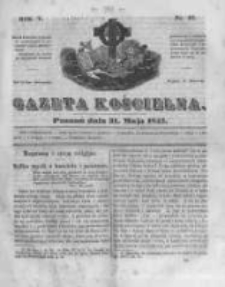 Gazeta Kościelna 1847.05.31 R.5 Nr22